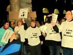 Service-Users Protest Against Council