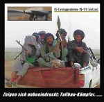 Zeigen sich unbeeindruckt Taliban-Kämpfer