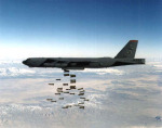 B-52 jets carpet-bombing Afghanistan