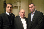 Potkin & Fakhravar with Israeli neocon Natan Sharansky
