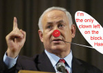 netanyahu the clown