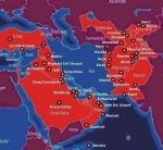 US military bases in the Middle East and Central Asia