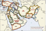 map of the "New Middle East"