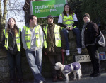 Jobcentre Plus Strikers in Wrexham, N. Wales