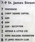 Home Builders Federation Head Office 7-9 St James Street London