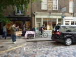 Cycle delivery of concrete block