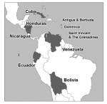 The Bolivarian Alliance for the Peoples of Our America (ALBA) members (2009)