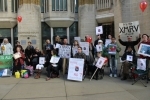 ME patients protest at lack of DOH honesty and medical treatment for XMRV