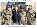 Ehepaar Guttenberg in Afghanistan