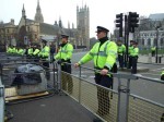 Lockdown at Parlaiment Square...