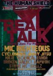 Real Talk (Fund raising gig poster)