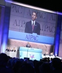 U.S. presidential candidate Barack Obama speaks at AIPAC conference, 4 June 2008