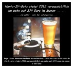 HartzIVler - mehr Bier und Zigarretten