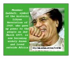Qaddafi Growing in Popularity