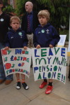 kids' placards