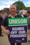 Support from Denbighshire Older Person's Champion, Unison member