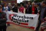 Wrexham Socialist Party banner