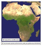 Africa satellite plane