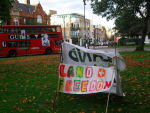 A2. Reclaiming the Commons: Land&Freedom Camp, cheek-by-jowl w’Clapham Old Town