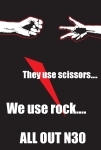 They use scissors...We use rock... ALL OUT N30
