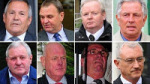 the eight accused cops