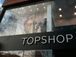 Some of the group inside Topshop!