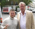 Jeremy Clarkson with EDL leader Stephen Lennon