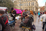 Previous Food Not Bombs event in solidarity with Bradley Manning (Dec 2011)