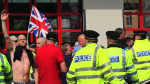 EDL Walthamstow Nazi Salute