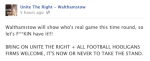 EDL call to "Unite the Right" & welcome all football hooligans to Walthamstow