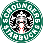 Starbucks Logo - Corporate Scroungers