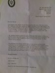 PC 2858 McGrath's letter to Birmingham Critical Mass