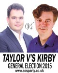 Taylor v's Kirby for Brighton Kemptown 2015