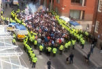 EDL in Manchester 2/3/13