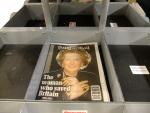 Unsold copies of Daily Mail's Thatcher tribute edition