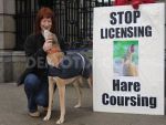 Irish member of parliament Clare Daly seeks ban on hare coursing