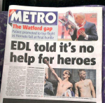 EDL use Nazi salute to insult Lee Rigby