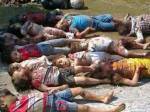 killing children in North Syria