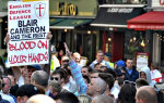 EDL Nazi salute, London 27 May 2013