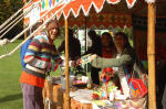 2012: Free food and info stalls on Library Field