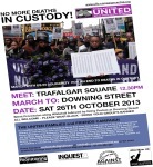 Flyer for the United Families & Friends Campaign – 2013 Procession