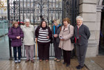 The family meets TDs at theDáil