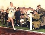 Roger Bannister British vegetarian 1st to run 4 minute mile