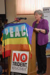 Hilary Evans from Kingston Peace Council