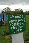 Choose unpoisoned water