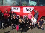 Andy Foster with North East EDL