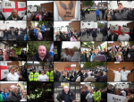 Barrie Bell at EDL demo (click to enlarge)