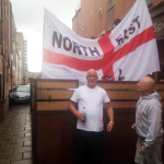 Kevin Bannon with David McCubbin - North East EDL
