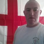 Gary Anthony Doyle - with North East EDL top