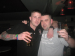 Nick Mills North East EDL member next to Anthony Crawford NEI - 2010